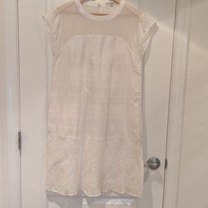 Madewell White Picnic Dress with Pockets Size 6/M